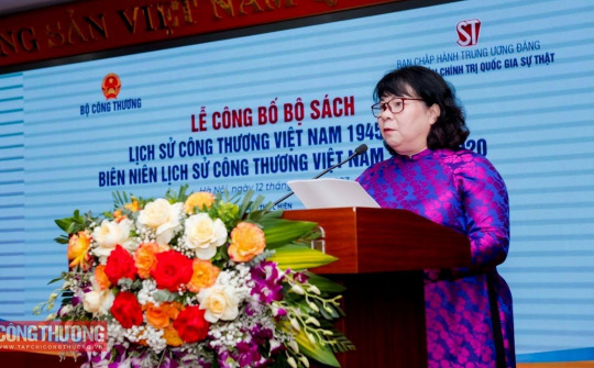 [VIDEO] Báo cáo quá trình triển khai Bộ sách Lịch sử Công Thương Việt Nam