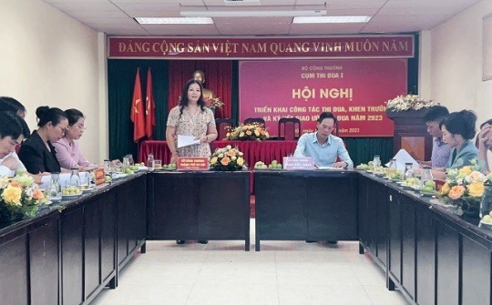 Cụm Thi đua I thuộc Bộ Công Thương ký giao ước thi đua năm 2023