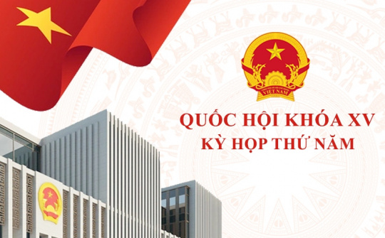 Dự kiến nội dung Kỳ họp thứ 5, Quốc hội khóa XV