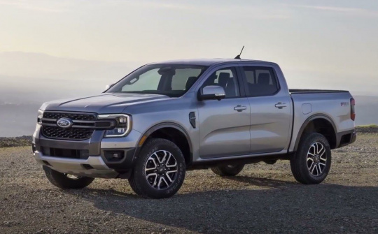 Ford Ranger Lariat 2024: Vẻ ngoài cơ bắp, động cơ mạnh mẽ hơn