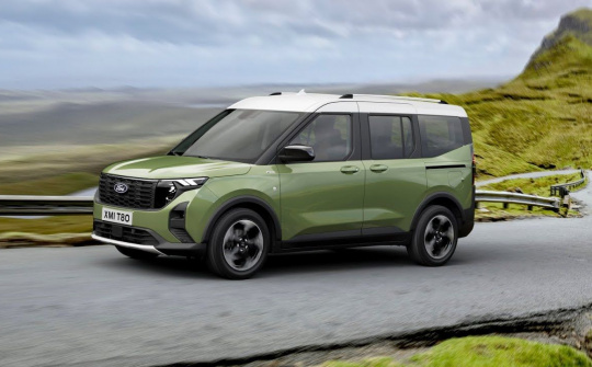 Ford E-Tourneo Courier 2024 chính thức lộ diện