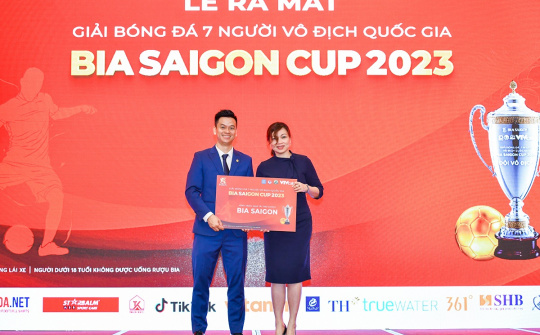 Cùng bia Sài Gòn “phá vỡ giới hạn” tại Giải bóng đá 7 người vô địch quốc gia