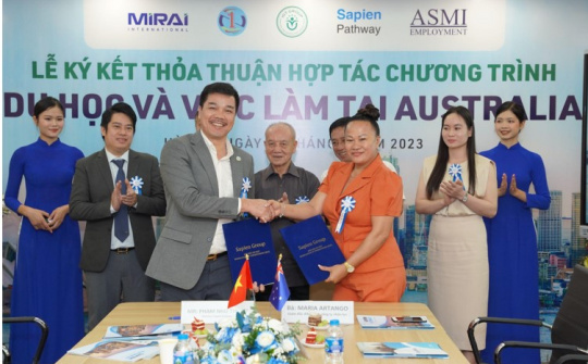 Thêm một chương trình hợp tác hỗ trợ du học và việc làm tại Australia