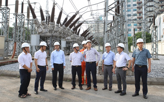 Cục Điều tiết điện lực kiểm tra công tác đảm bảo cung cấp điện mùa khô năm 2023 tại PTC1