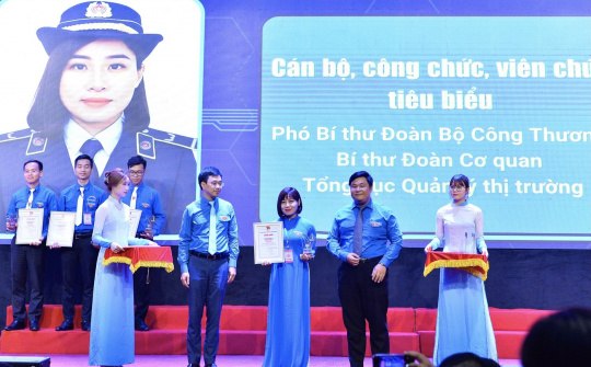 Phó Bí thư Đoàn Bộ Công Thương được tuyên dương thanh niên tiên tiến làm theo lời Bác năm 2023