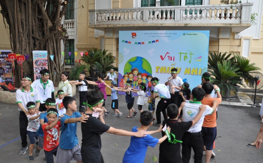 VINACHEM: Rộn rã tiếng cười ngày "Vui Tết thiếu nhi"