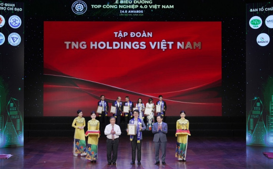 TNG Holdings Vietnam đạt chứng nhận giải thưởng tại lễ biểu dương Top I4.0 Awards