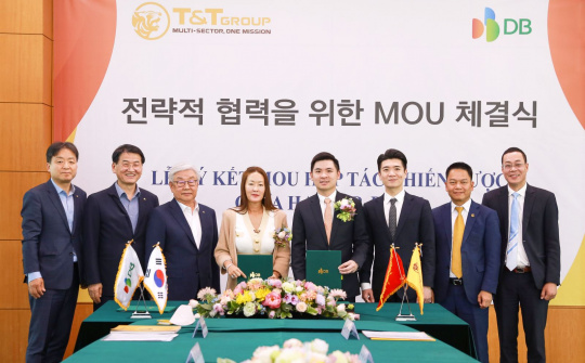 T&T Group hợp tác chiến lược với tập đoàn TOP 10 của Hàn Quốc