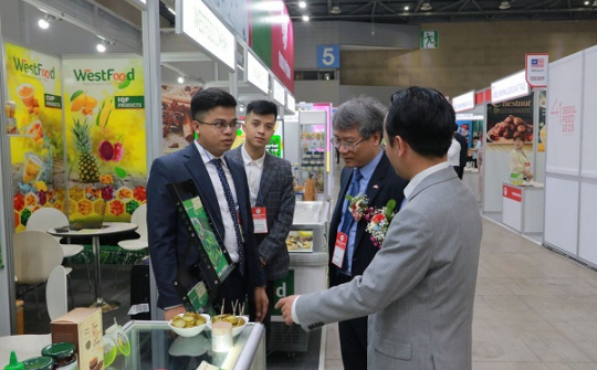 Khẳng định vị thế thương hiệu Việt Nam tại Triển lãm thực phẩm Quốc tế Seoul Food 2023