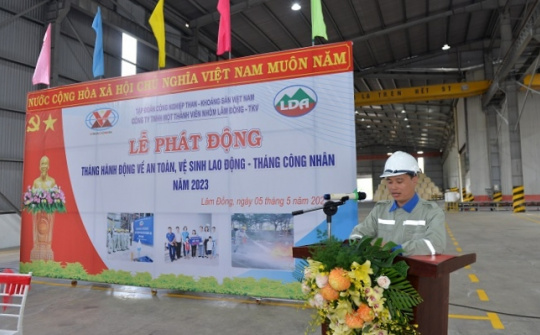 Công ty Nhôm Lâm Đồng phát động Tháng hành động an toàn vệ sinh lao động