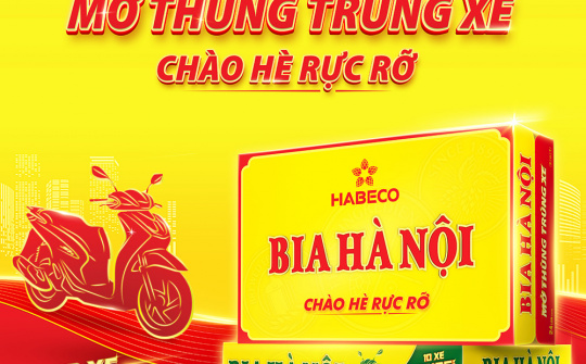 Bia Hà Nội: Mở thùng trúng xe - Chào hè rực rỡ
