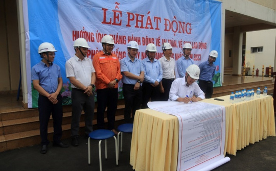 Nhiệt điện Mông Dương: Đa dạng hoạt động đảm bảo an toàn vệ sinh lao động