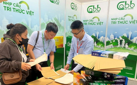 VINAPACO giới thiệu các sản phẩm tiêu biểu tại triển lãm chuyên ngành giấy và bột giấy