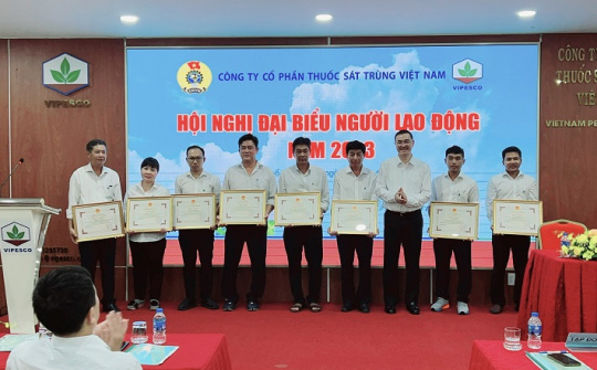 Công ty CP Thuốc sát trùng Việt Nam: Luôn đảm bảo quyền lợi người lao động