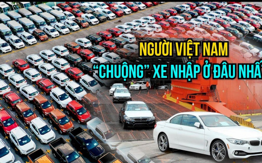 Nhập khẩu ô tô tháng 5/2023: Xe từ thị trường nào "vào" Việt Nam nhiều nhất?