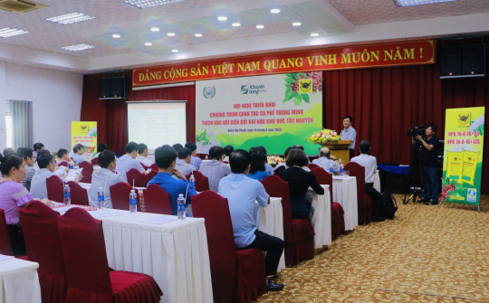 Phân bón Bình Điền triển khai chương trình canh tác cà phê thông minh tại Tây Nguyên