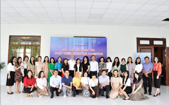 Báo chí - cầu nối đồng hành với công tác phát triển nhân lực logistics