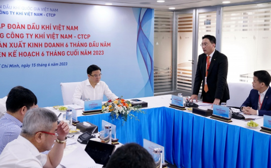 PV GAS cán mốc kế hoạch 6 tháng đầu năm