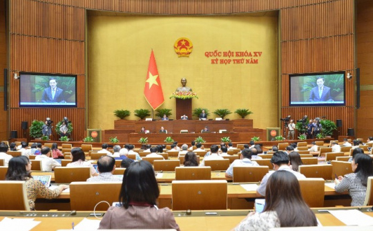 Thông cáo báo chí số 18, Kỳ họp thứ 5, Quốc hội khóa XV