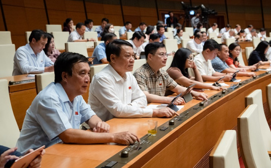 Quốc hội biểu quyết thông qua Luật Giá (sửa đổi)