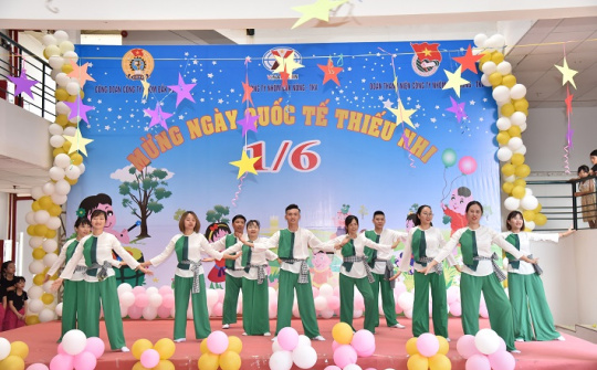 Nhôm Đắk Nông - TKV: Sôi nổi nhiều chương trình nhân ngày Quốc tế thiếu nhi 1/6