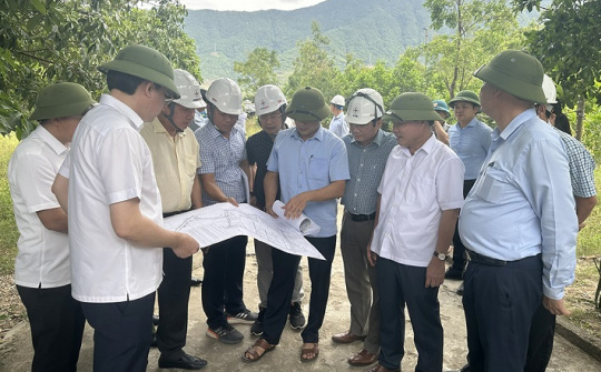 Đốc thúc tiến độ bồi thường, giải phóng mặt bằng Dự án trạm biến áp 220kV Vũng Áng