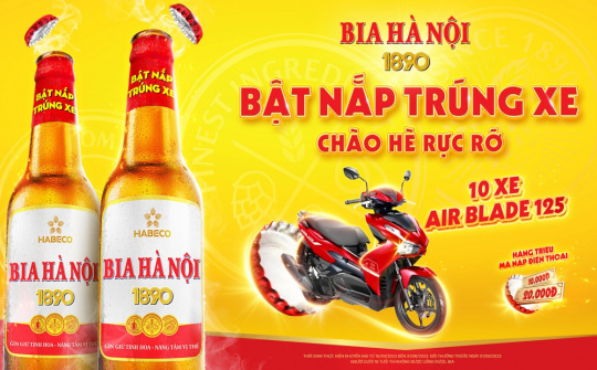 Bia Hà Nội triển khai Chương trình Chào hè rực rỡ