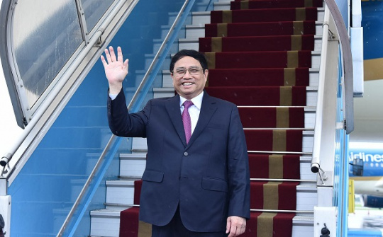 Thủ tướng Phạm Minh Chính lên đường thăm chính thức Trung Quốc và dự Hội nghị Diễn đàn Kinh tế thế giới