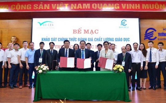 Trường Đại học Điện lực bế mạc khảo sát chính thức đánh giá chất lượng chu kỳ 2