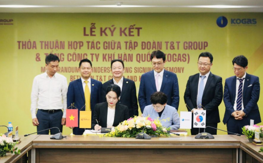 T&T Group bắt tay với các đối tác hàng đầu Hàn Quốc phát triển dự án LNG