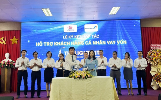 HODECO và PG Bank Vũng Tàu ký kết hợp tác tài trợ vay vốn khách hàng cá nhân
