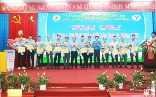 Than Mông Dương tổ chức thành công Hội thi An toàn vệ sinh viên giỏi năm 2023