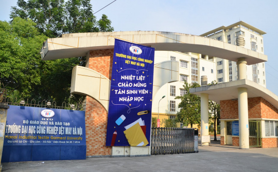 Đại học Công nghiệp Dệt May Hà Nội: 6 phương thức xét tuyển, ngành Thiết kế thời trang không bắt buộc thi năng khiếu