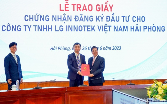 Hải Phòng thu hút thêm 1 tỷ USD từ nhà đầu tư Hàn Quốc