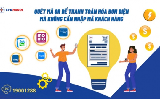 EVN sử dụng thanh toán không tiền mặt: Khách hàng nhận ưu đãi, doanh nghiệp tiết kiệm ngàn tỷ đồng