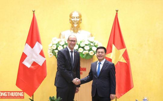 Việt Nam - Thụy Sỹ: Thúc đẩy hợp tác thương mại hướng tới ký kết Hiệp định FTA giữa Việt Nam và khối EFTA