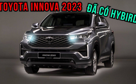 Chi tiết Toyota Innova 2023 giá hơn 1 tỷ đồng vừa ra mắt