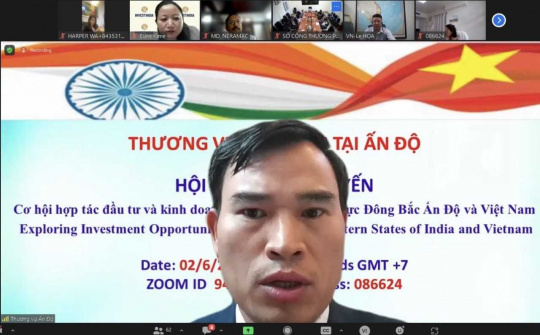 Kết nối cơ hội hợp tác vùng Đông Bắc Ấn Độ và Việt Nam