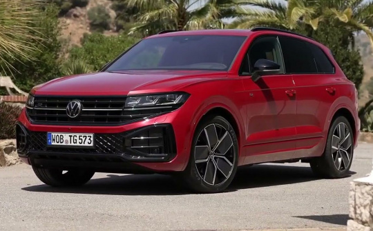 Volkswagen Touareg facelift 2023 ra mắt