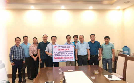 Tháng Công nhân VNSTEEL: Tất cả hướng về người lao động