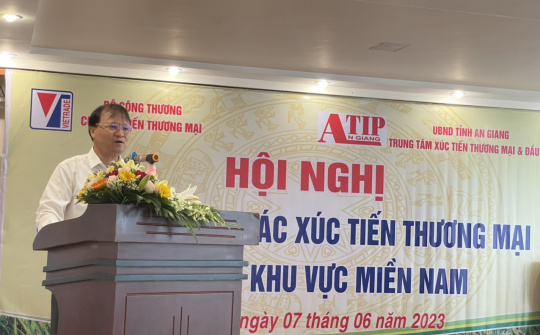 Xúc tiến thương mại là giải pháp quan trọng, hiệu quả hỗ trợ doanh nghiệp phục hồi và phát triển