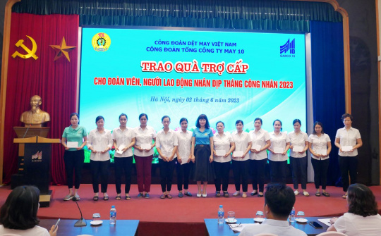 May 10: Nhiều hoạt động thiết thực hưởng ứng Tháng công nhân