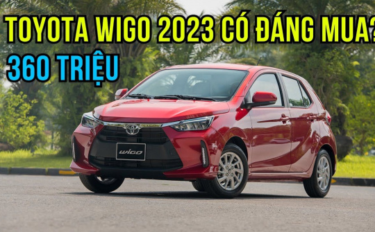 Giá từ 360 triệu đồng, Toyota Wigo 2023 có gì để "đấu" với VinFast VF5, Hyundai i10 hay Kia Morning?