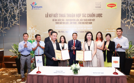 Nestlé Việt Nam hợp tác thúc đẩy du lịch ẩm thực