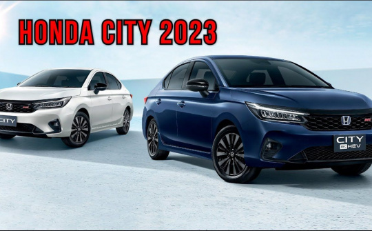 Giá rẻ hơn, Honda City 2023 vừa ra mắt tại Thái Lan khác gì xe tại Việt Nam?