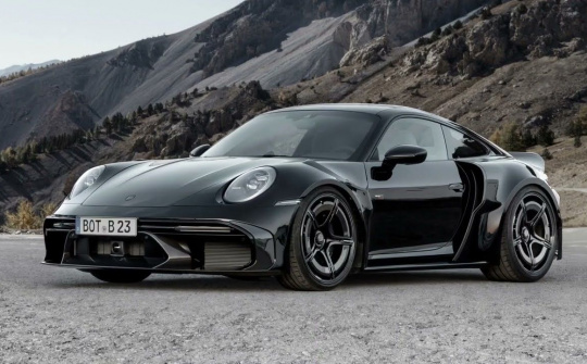 Porsche 911 Turbo S 2023 trở thành "quái vật tốc độ" bởi Brabus
