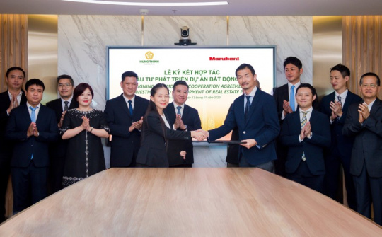 Ký kết hợp tác toàn diện giữa Tập đoàn Hưng Thịnh và Tập đoàn Marubeni (Nhật Bản)