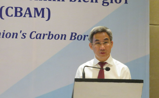 Tác động của cơ chế điều chỉnh biên giới carbon (CBAM) của Liên minh châu Âu đối với ngành Thép Việt Nam