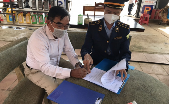 Xử phạt 164,5 triệu đồng đối với 7 cơ sở kinh doanh xăng dầu vi phạm tại Đắk Lắk