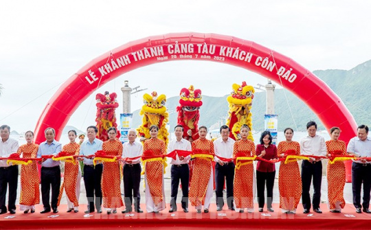 Côn Đảo: Khởi công và khánh thành 2 công trình quan trọng trị giá đầu tư khoảng 400 tỷ đồng